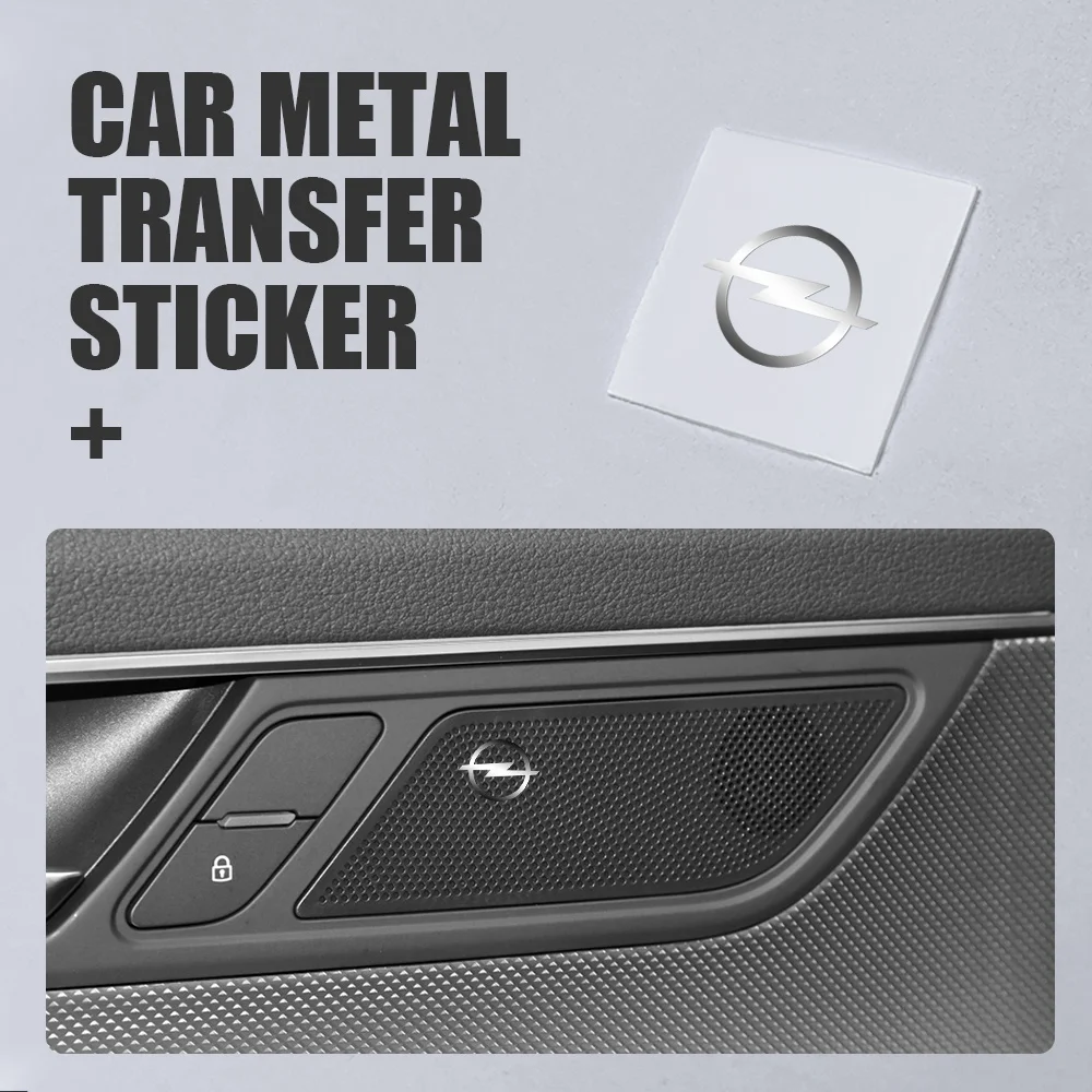 

10pcs Auto Styling Dashboard Decoration Stickers Car Interior Accessories For OPEL Opc Astra Corsa Mokka Vectra Insignia J H G K
