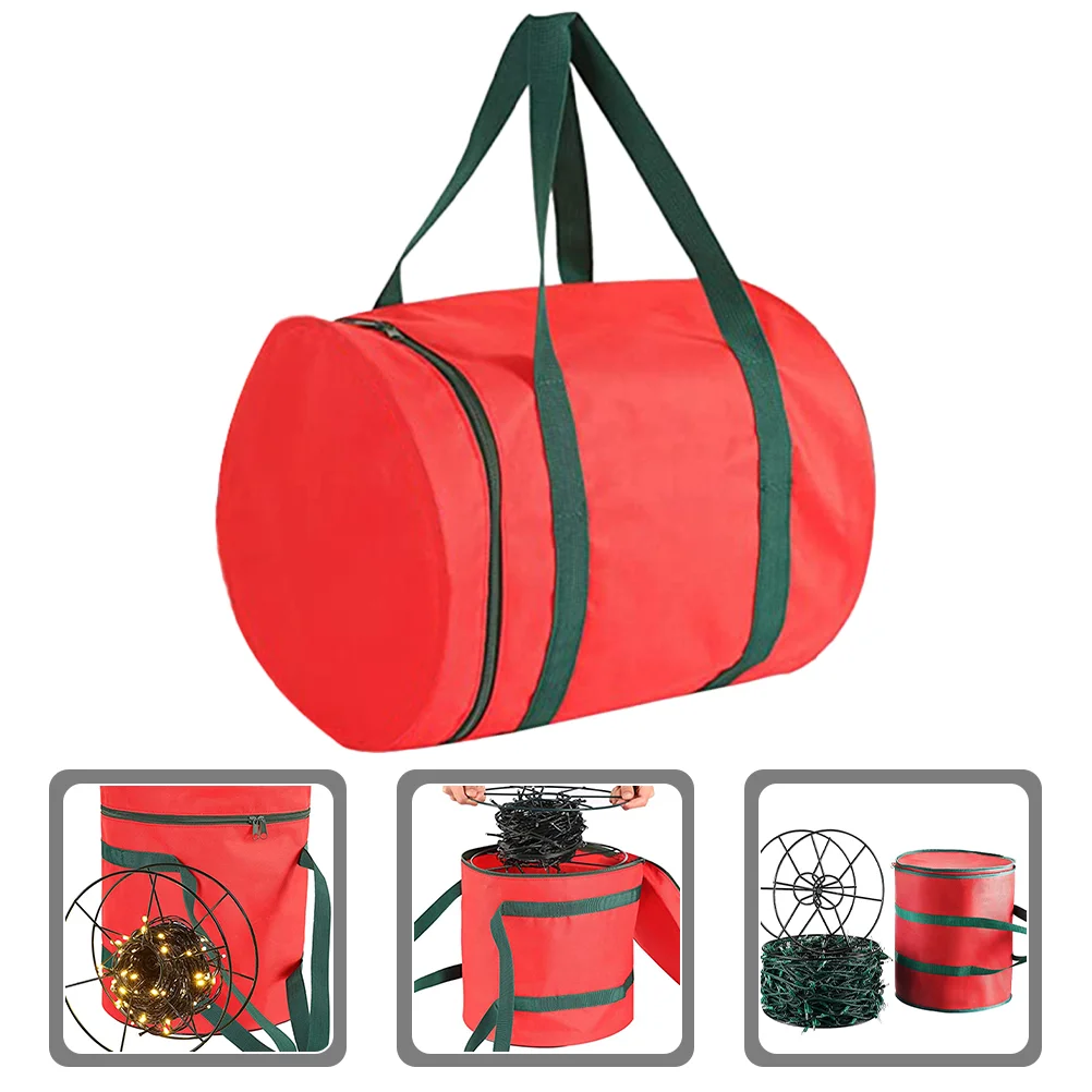

Lightweight Christmas Light Storage Bag Holiday Light Storage Bag Holiday Lights Bulbs Bag