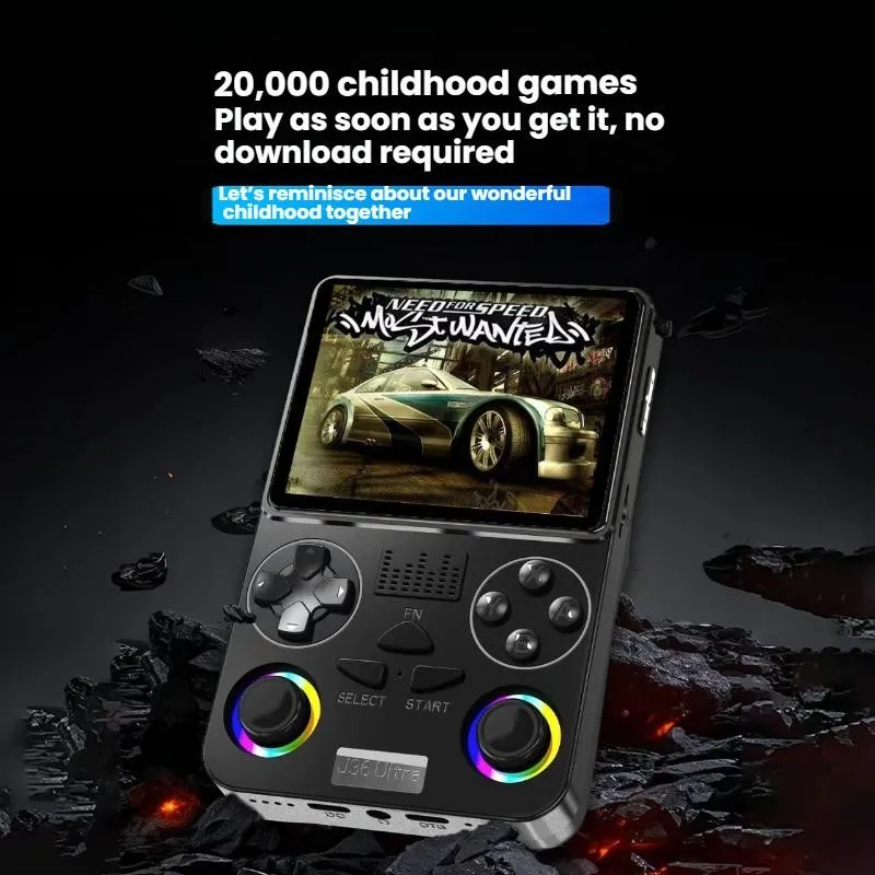 Фото J36 Ultra Global Battle psp Game Android Портативная игровая консоль Портативная ретро аркадная игра Ностальгическая портативная №3
