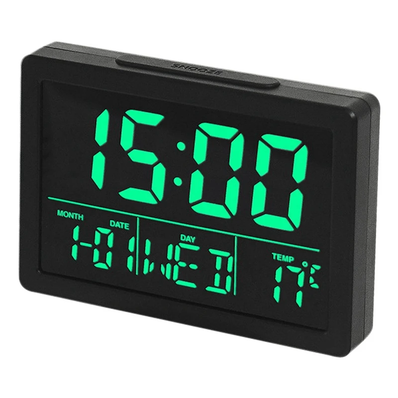 Indoor Temperature,usb Portable Bedside Table Desk Hygrometer For Kids Bedroom Car Travel,green