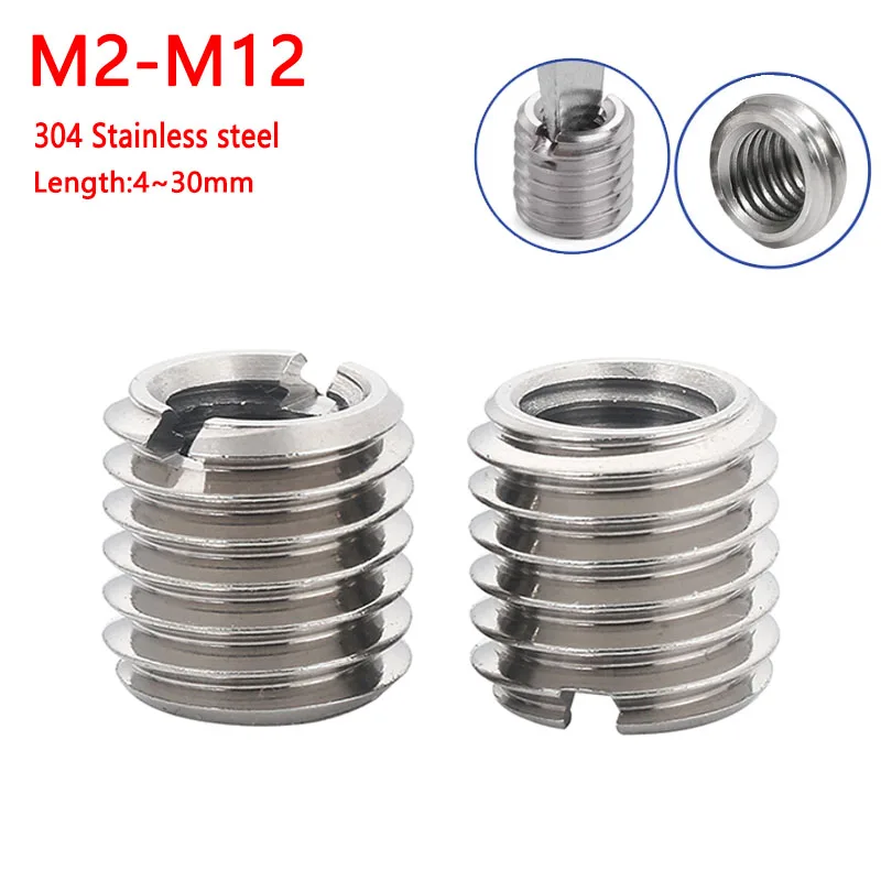 

Переходники с резьбой M2-M12 из нержавеющей стали 304