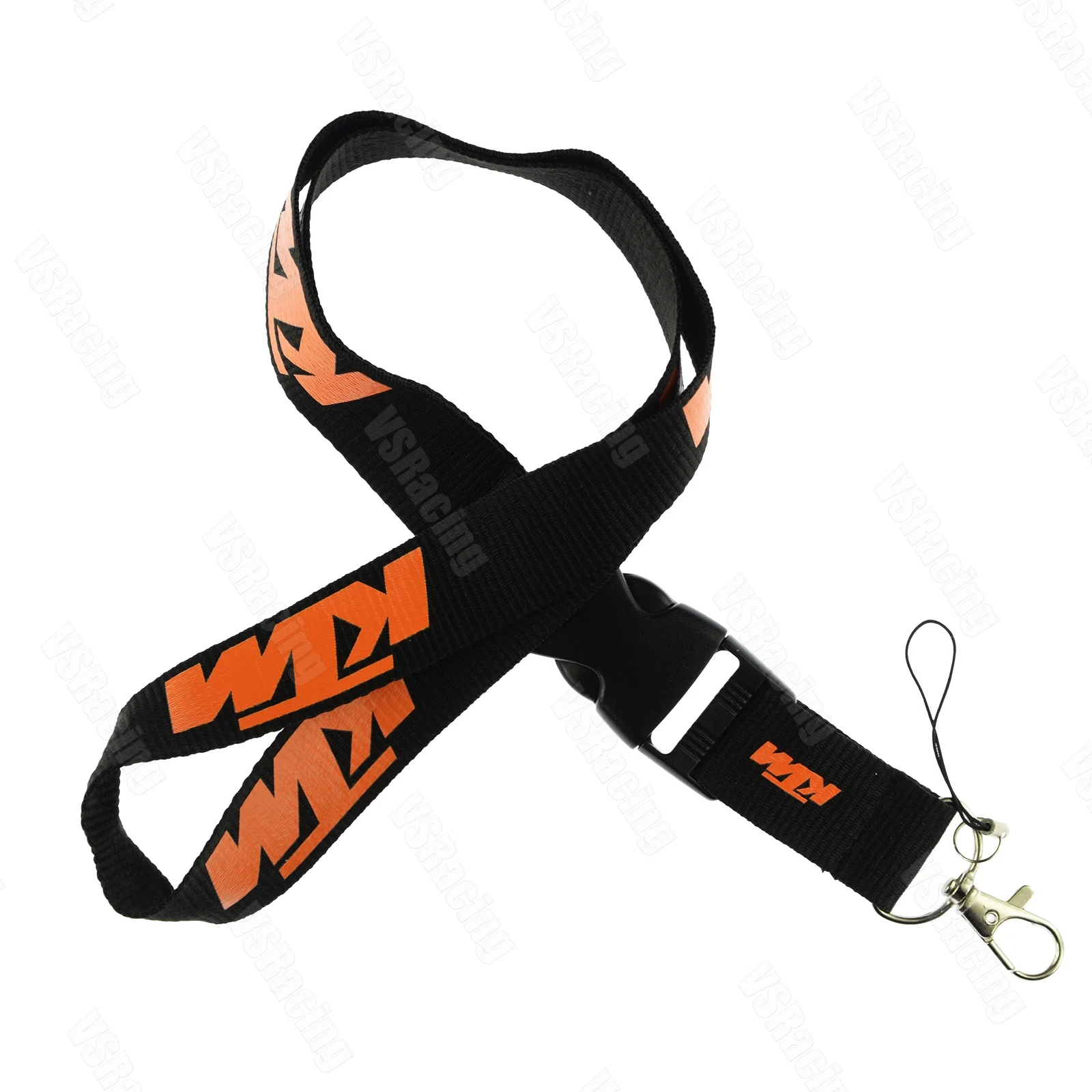 JDM термопечать логотипа Съемная застежка брелок для гоночного мотоцикла