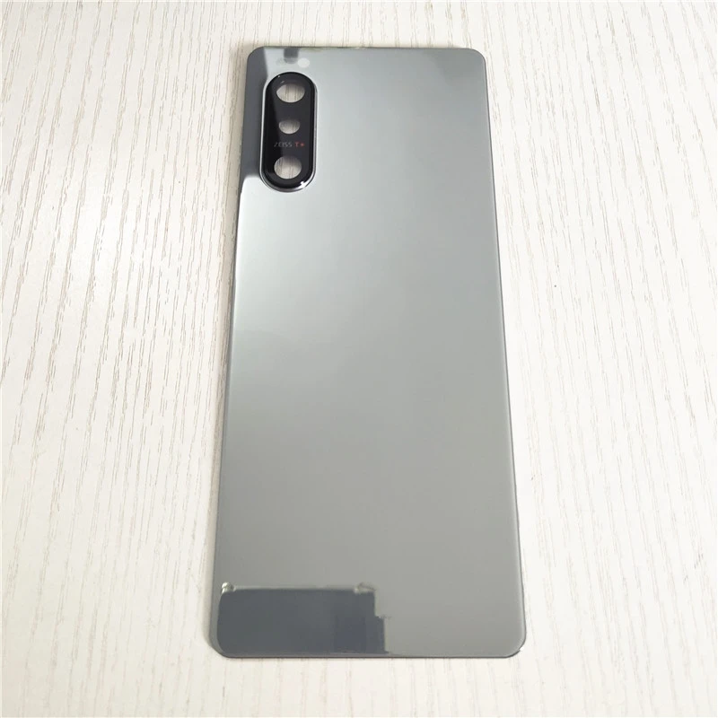 Задняя задняя дверца корпуса для Sony Xperia 5 II SO-52A XQ-AS52 XQ-AS62 XQ-AS72 стеклянная крышка