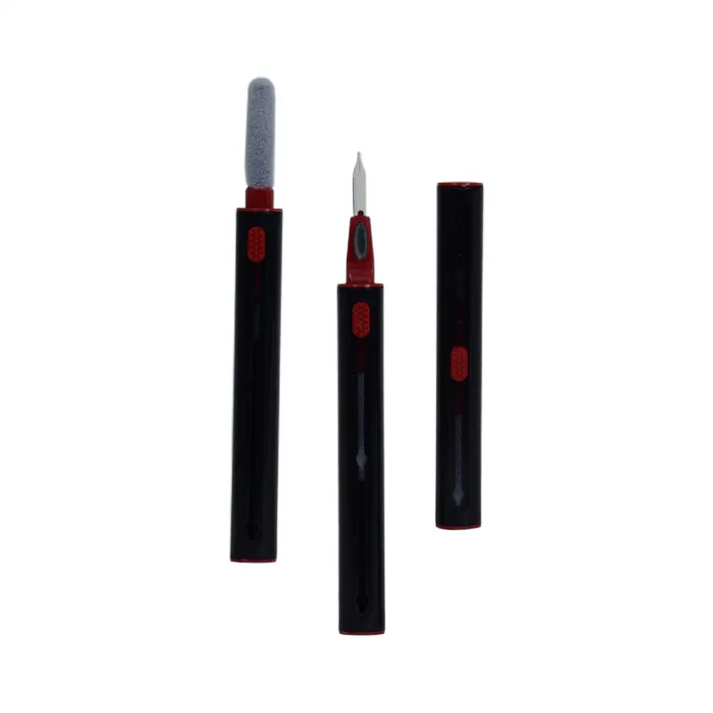 

Retractable Headphone Cleaning Pen Portable 3-in-1 Bluetooth-compatible Earbuds Cleaner Tool Kit with Soft Brush Cleaning Sponge