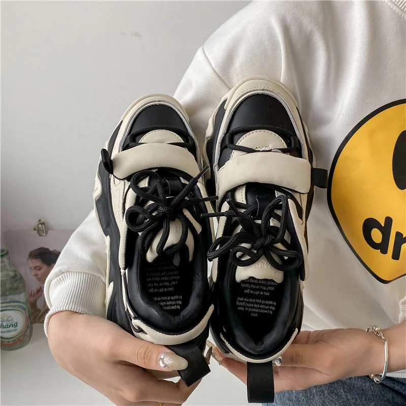 Shoes Women's Sneakers Summer 2023 Woman-shoes Platform Tennis Female New Roses Thick Sole Trainers Casual Mesh Heels Fabric Rib