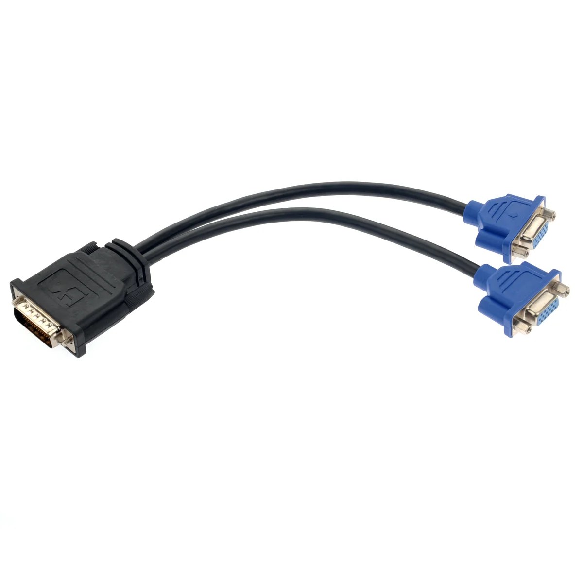 

1pc Power Distribution Wiring Durable Lightweight Reusable Black Head Cable for Appliance Shop