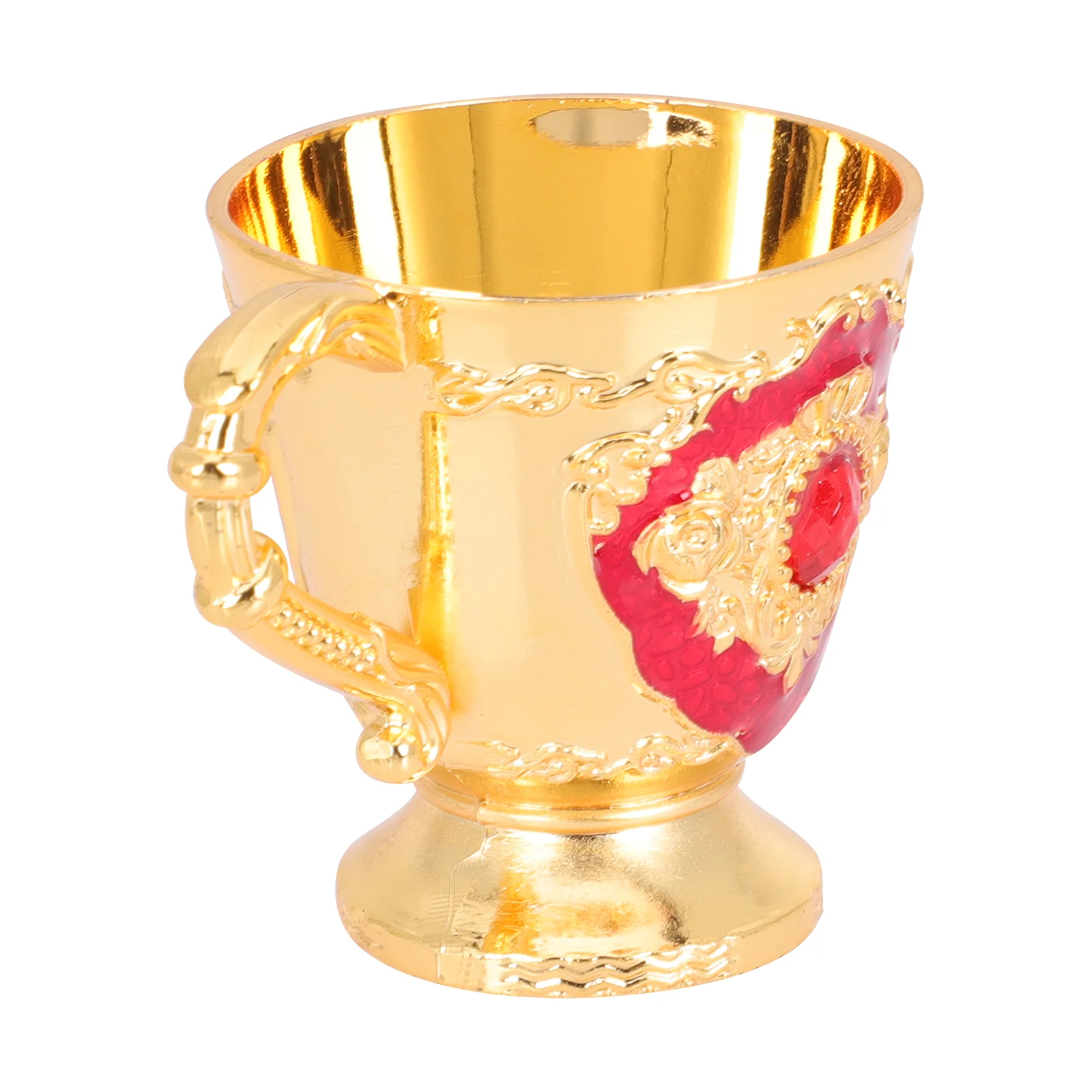 

Delicate Cups Metal Cups Household Cup Desktop Adornment Bar Cup