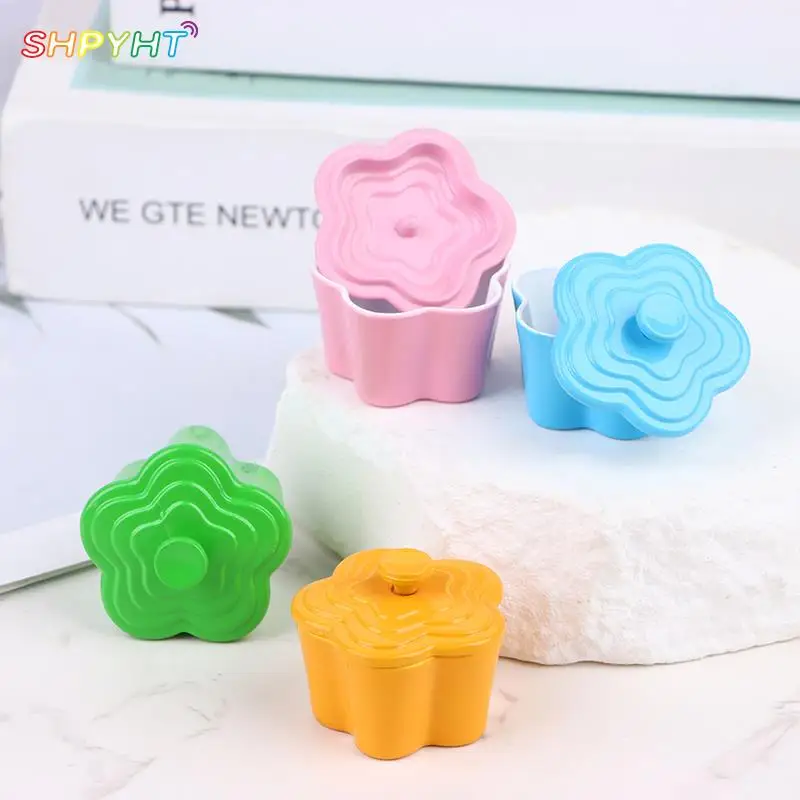 

1 Набор 1:12 миниатюрный кукольный домик с крышкой в форме цветка рисоварка посуда модель кухонный Декор кукольный домик ролевая игра игрушка