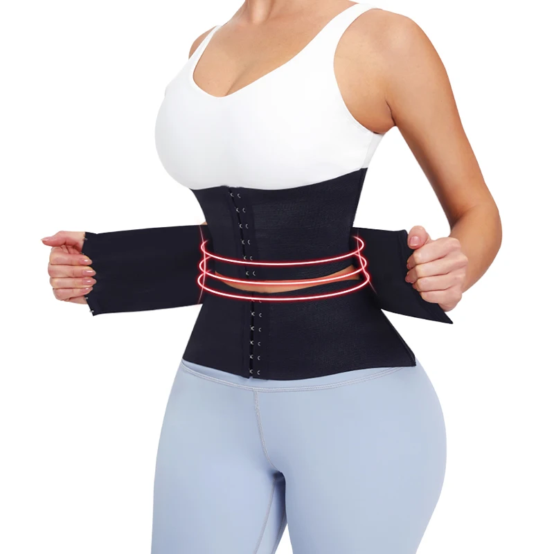 

Waist Trainer Corset Women Binders Shapers Tummy Wrap Body Shapewear Slimming Belt Flat Belly Workout Postpartum Girdle