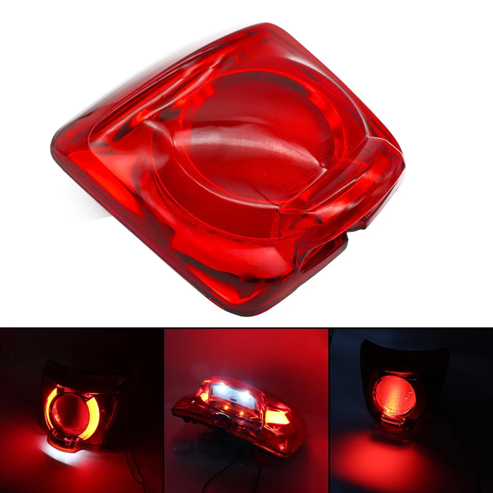 

Motorcycle Lights Rear LED Brake Tail Light Assembly Rear Lamp Taillight for Vespa GTS300 GTS 300