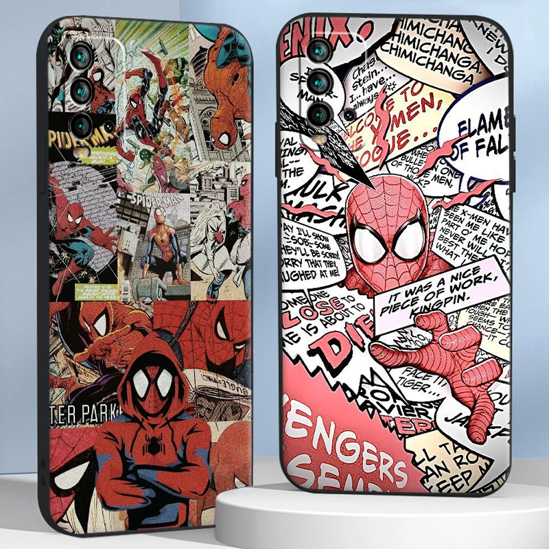 

Marvel's Spider-man Phone Cases For Xiaomi Redmi 7 7A 9 9A 9T 8A 8 2021 7 8 Pro Note 8 9 Note 9T Funda TPU Luxury Ultra Shell