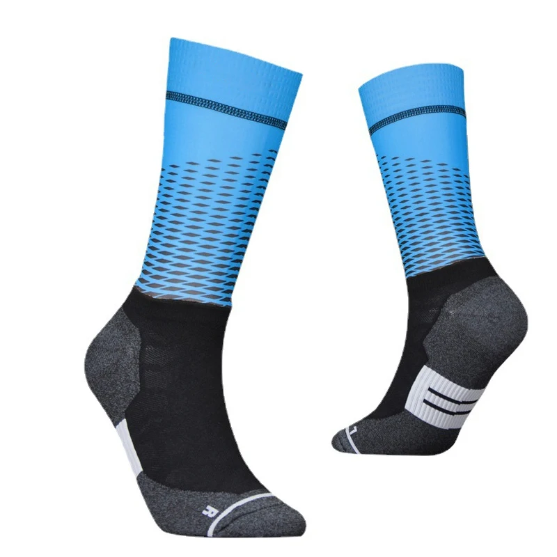 Tidal Current Anti Slip Professional Bike Socks Bicycle Compression Sport Sock Men And Women Street Sports Socks Racing Socks