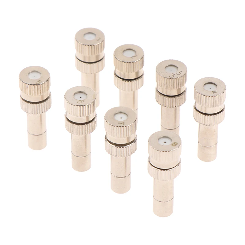 

High Quality 0.15-0.8mm Low Pressure Fine Misting Nozzles Disinfection Landscaping Cooling Humidification Atomization Sprayer