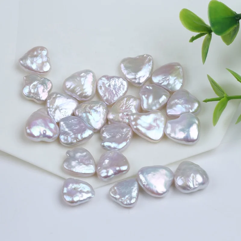 

Бусины Из Натурального пресноводного жемчуга в форме сердца, 12-13 мм