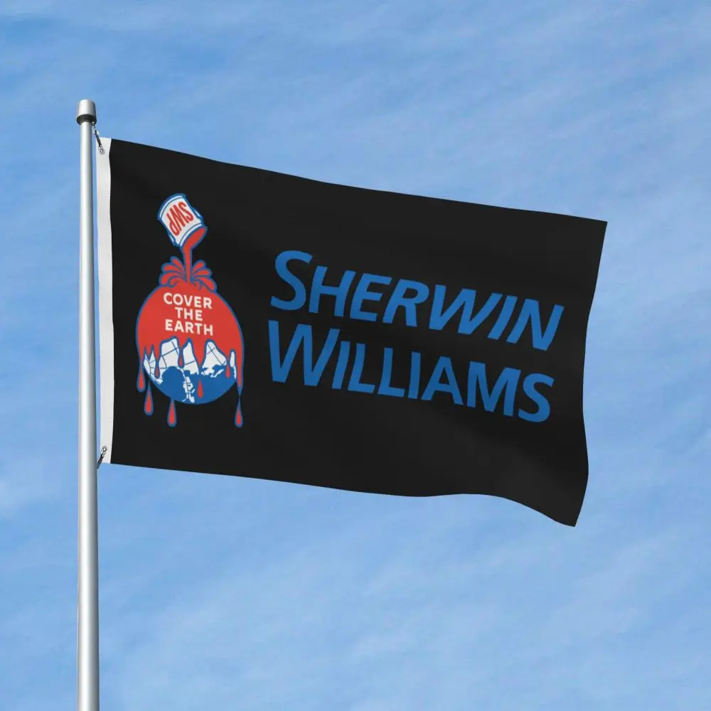 Новый двухсторонний баннер Sherwin Jackson флаг для сада декоративный искусственный 3x5