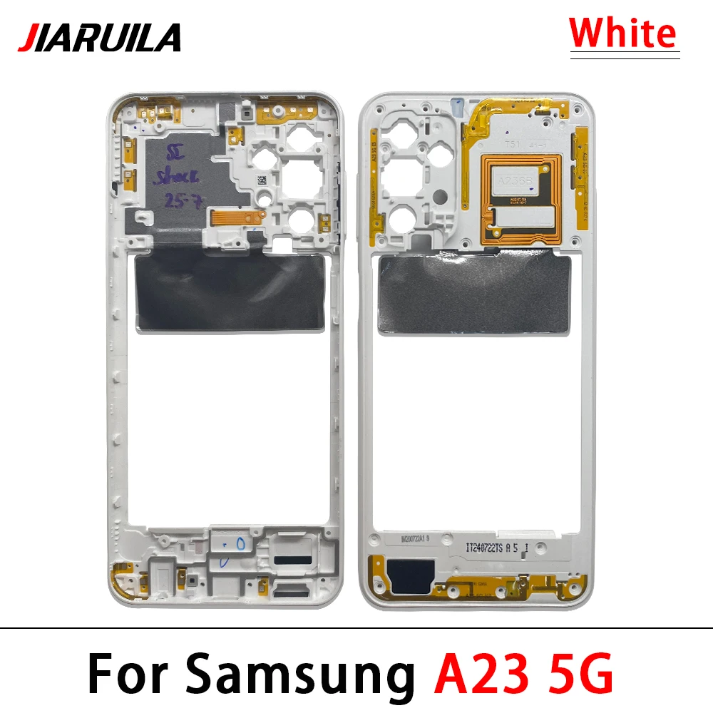 Для Samsung A23 2022 A235F 5G A236U новый протестированный средний держатель рамки корпус