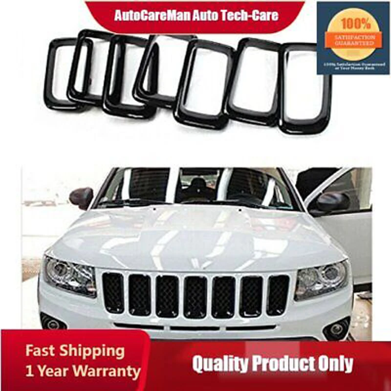 

7 шт., Формовочная вставка для Jeep Compass 2011-2017 68109865AA