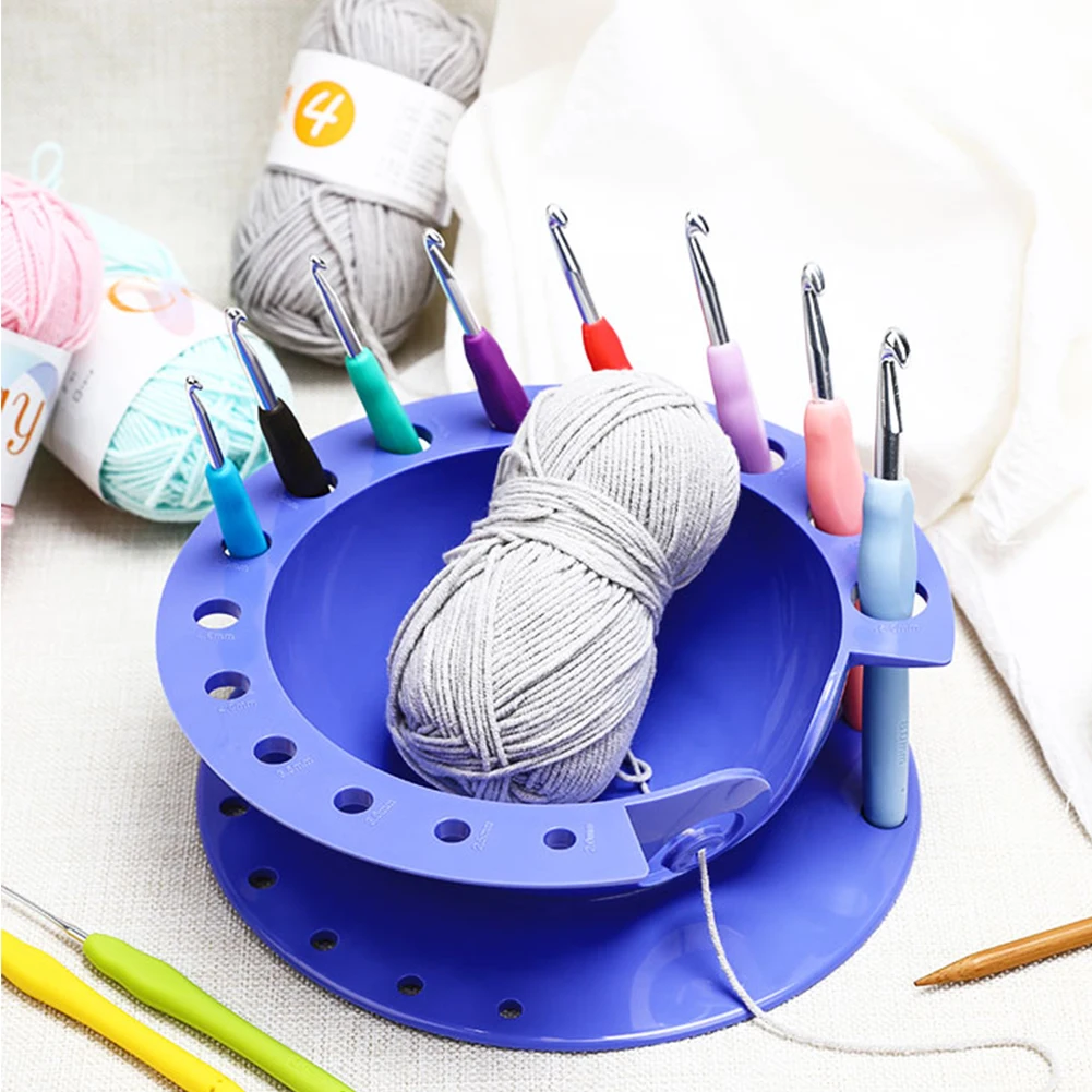 

Yarn Bowl DIY Knitting Tool DIY Home Decor Container Crochet Hook Storage Holder Yarn Bowl