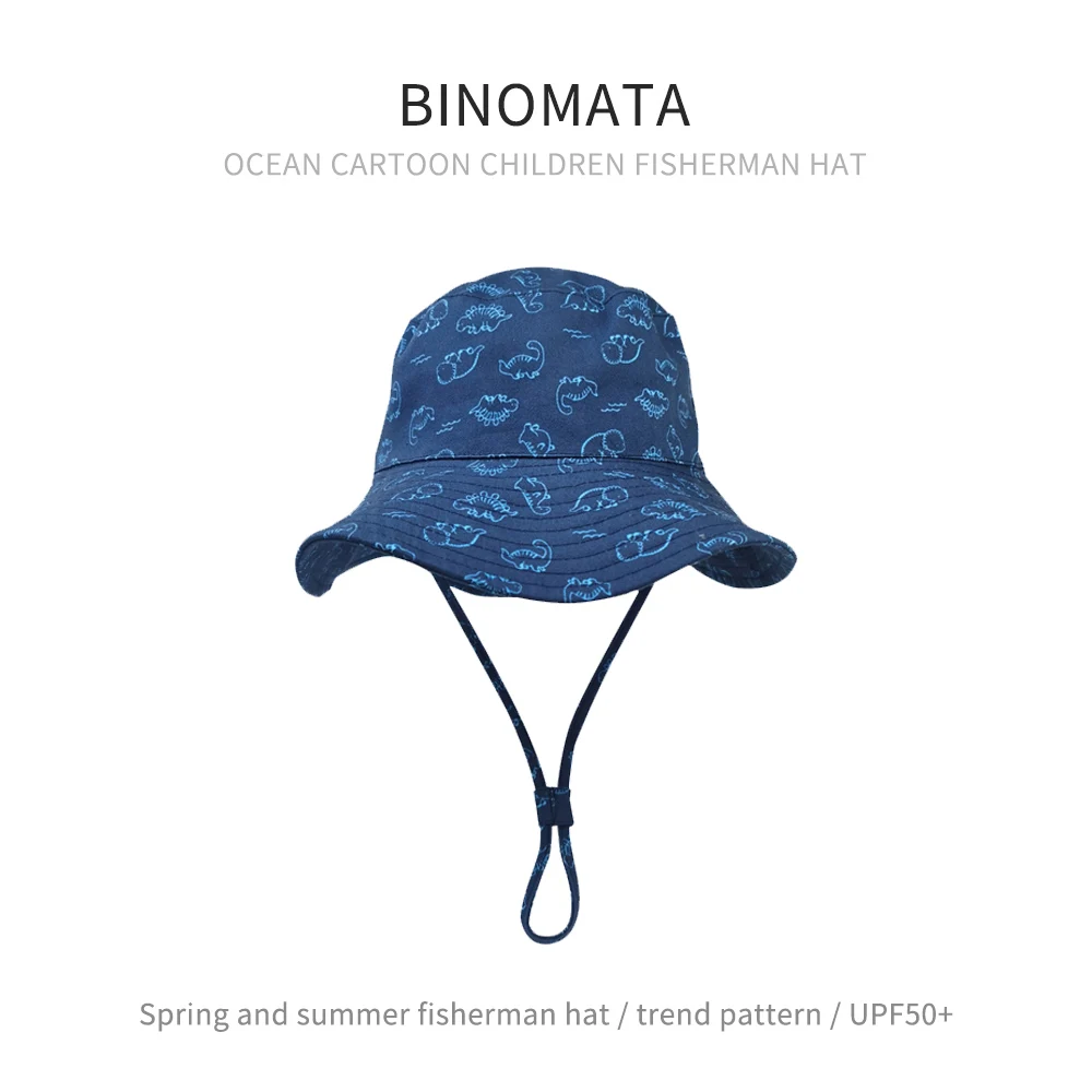 [Binomata] Baby Sun Hat Toddler Kids Summer Beach Hat Sun Protection UPF 50+ Wide Brim for Boys Girls