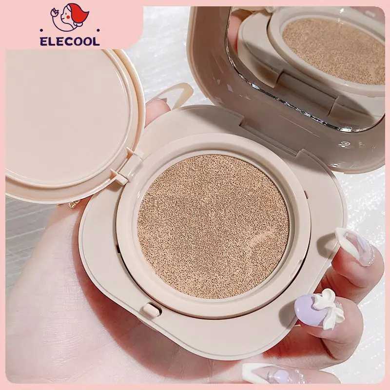 

Oil Control Air Cushion Cream Makeup Base Breathable Bright Face Foundation Bb Cream Invisible Spores 1pcs Light Soft Concealer