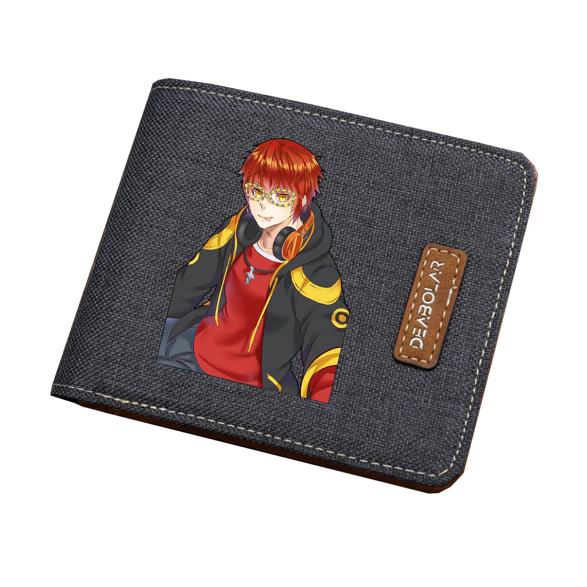 

anime Mystic Messenger Wallet Women Men canvas wallet boys Girls coin cartoon purse teenagers Money Bag Short wallet