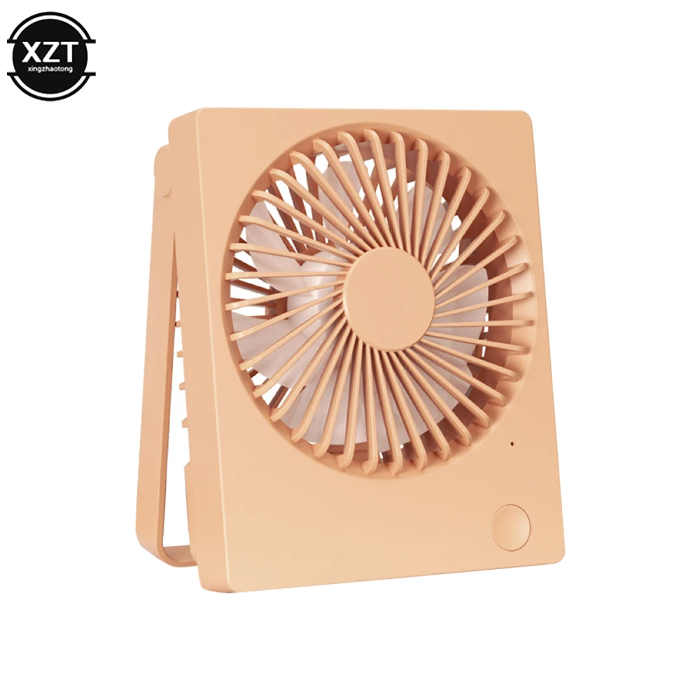 Настольный вентилятор с USB маленький электрический бесшумный портативный