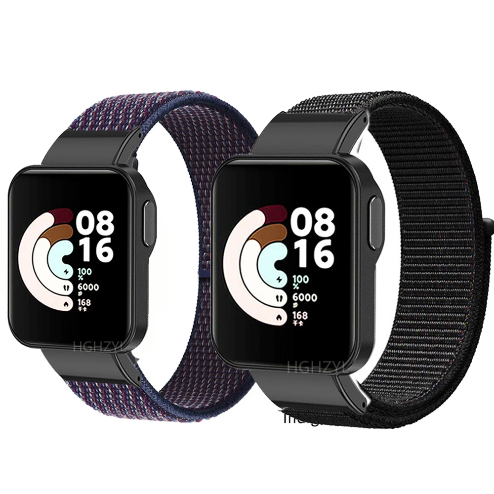 Новые Нейлоновые браслеты для Xiaomi Mi Watch Lite Redmi 2 сменный браслет на запястье бампер