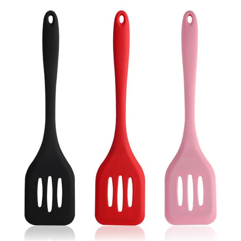 

2020 Hot Sale Food Grade Non-stick Silicone Pot Shovel Frying Pan Silicone Spatula Cooking Utensils Kitchen Tools Accessories