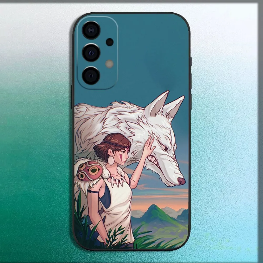 Чехол для телефона M-Mononoke H-Himes Samsung Galaxy A13 A21s A22 A31 A32 A52 A53 A71 A80 A91 мягкий черный чехол