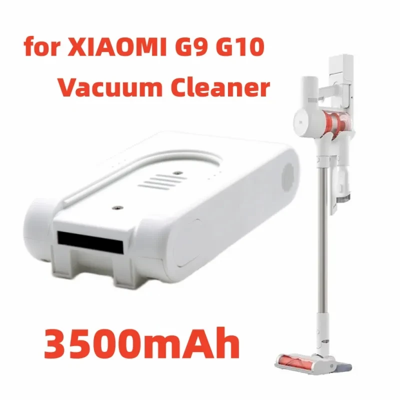 

For G9 Replacement Battery for Xiaomi Mijia G10 Handheld Cordless Vacuum Cleaner Parts External Battery Charging 3000mAh
