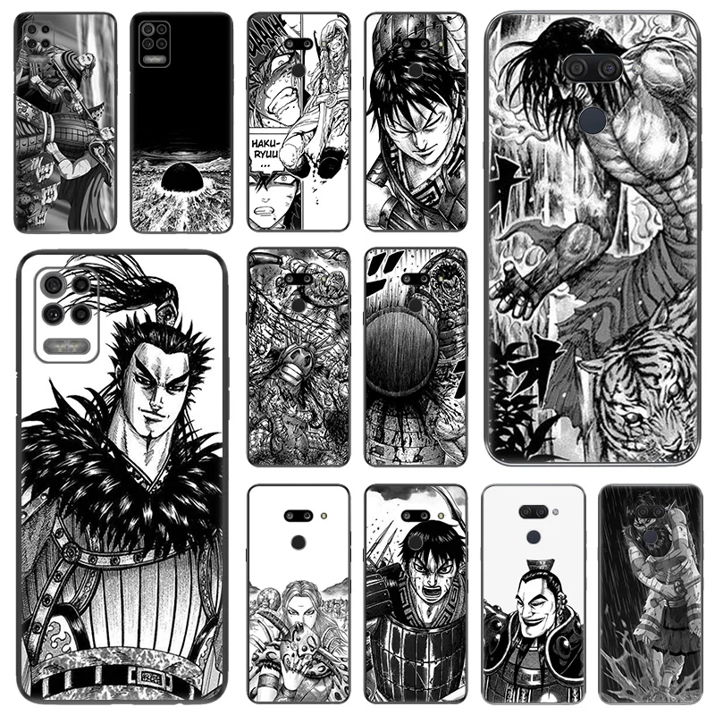 

Силиконовые черные чехлы для телефонов LG K42 K52 K40 K61 K41S K51S K50 K71 G6 G7 k92 Moto G8 G 71 60 51 50 31 30 манга KINGDOM