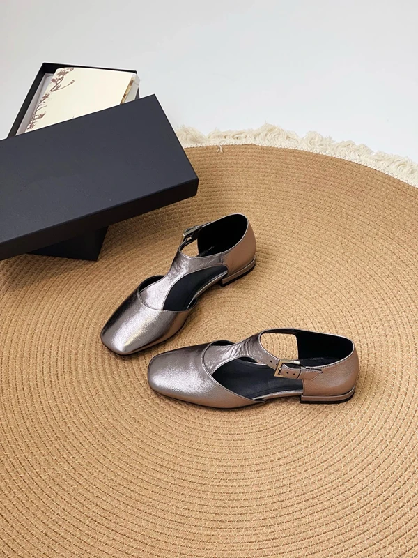 Сандалии Maxdutti женские натуральная кожа винтажные минималистичные Туфли Мэри