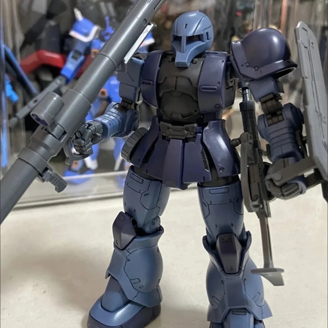GTO MS-05 HG 1144 Zaku Black Tri Stars: Набор для сборки меха, фигурки, украшение для рабочего стола, игрушка, подарок (art.: 3920dc380da7b) - 3920dc380da7b