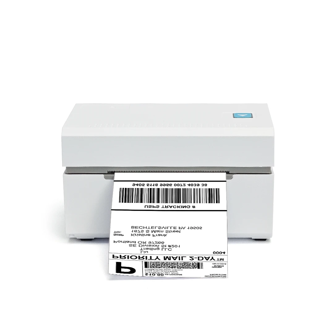 80 мм термопринтер этикеток портативный принтер 203 точек на дюйм Bluetooth и USB