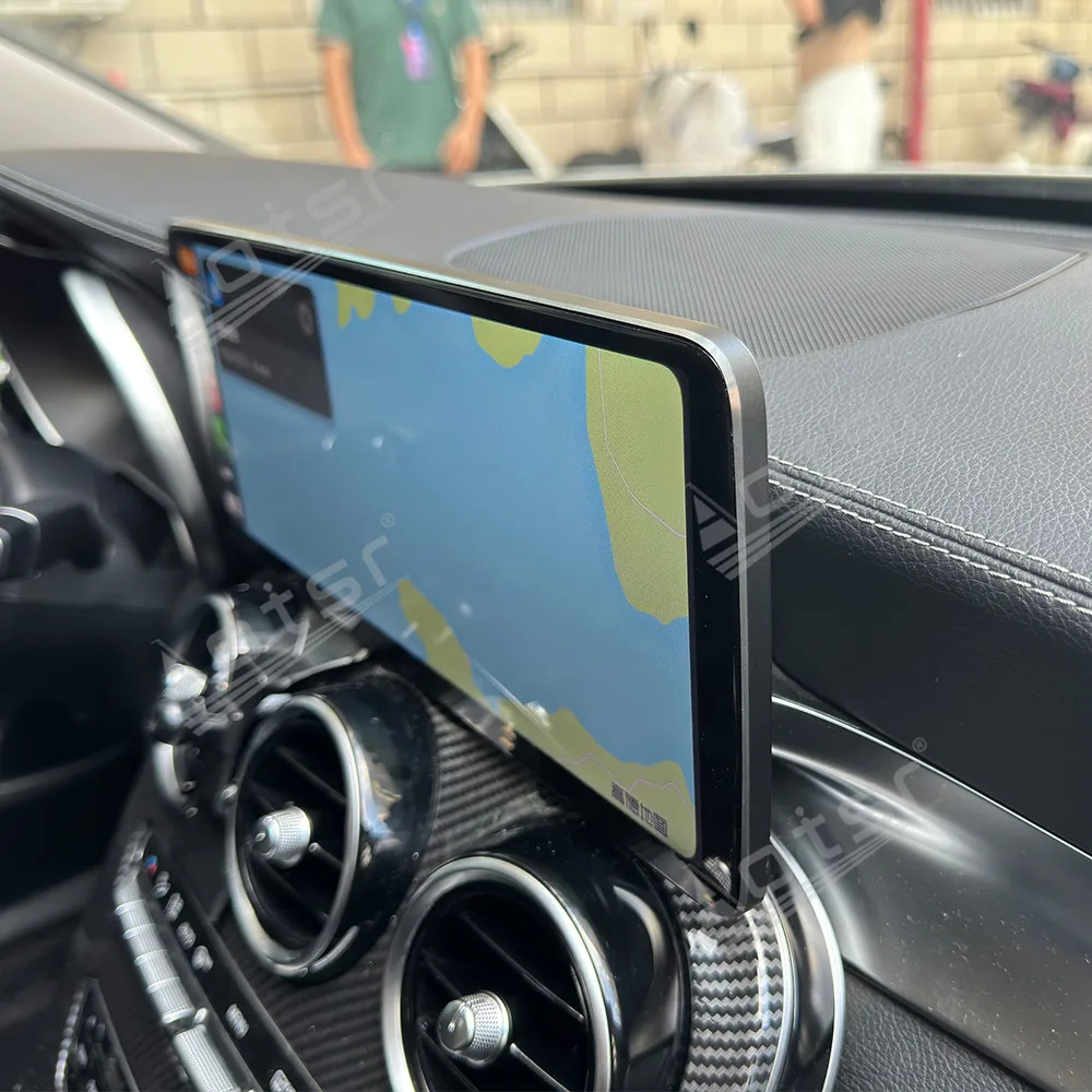 Фото Мультимедийная автомобильная магнитола Android для Mercedes-Benz C-класса W205 GLC X253 2015~2019 с GPS-навигацией, аудио-ресивером и поддержкой CarPlay №4
