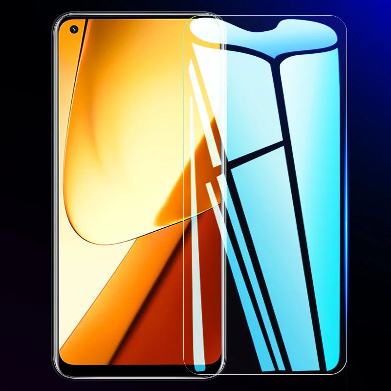 4 шт. защитная пленка из закаленного стекла для Realme 8 9 10 11 Pro Plus 6 4G 72 5G 43 скорости