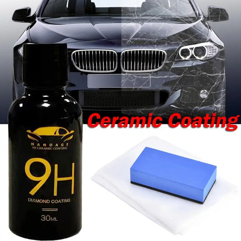 30ML NANO AGE Ceramic Coating Premium Car Care Kit 9H High Gloss Coating Protection Car Wash Maintenance Car Accessories Parts
