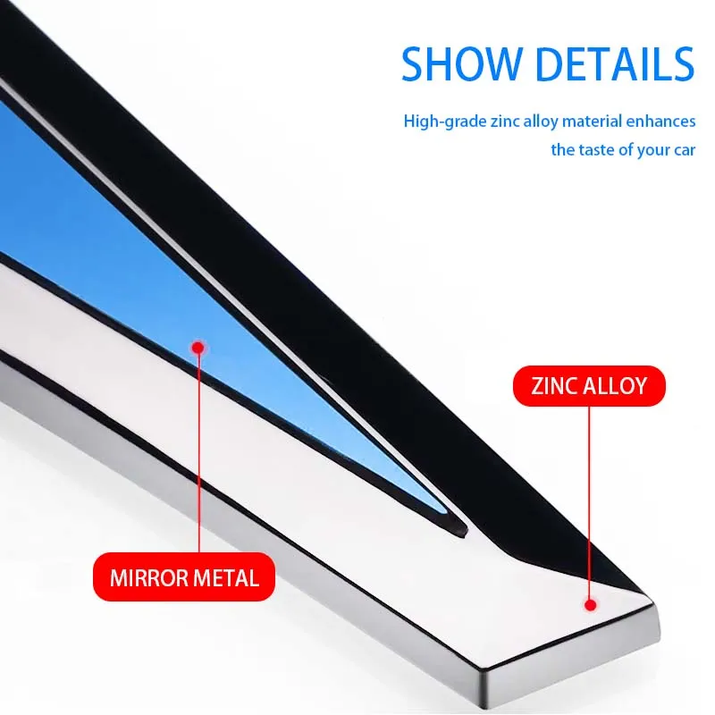 2 шт./металлическая наклейка для кузова автомобиля боковое лезвие крыла значок Fiat