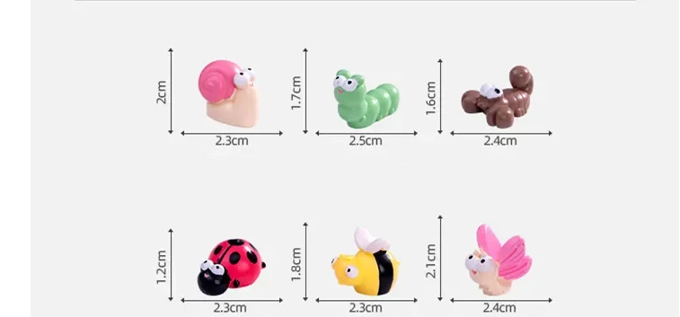 

Миниатюрные фигурки MOONBIFFY из канифоли