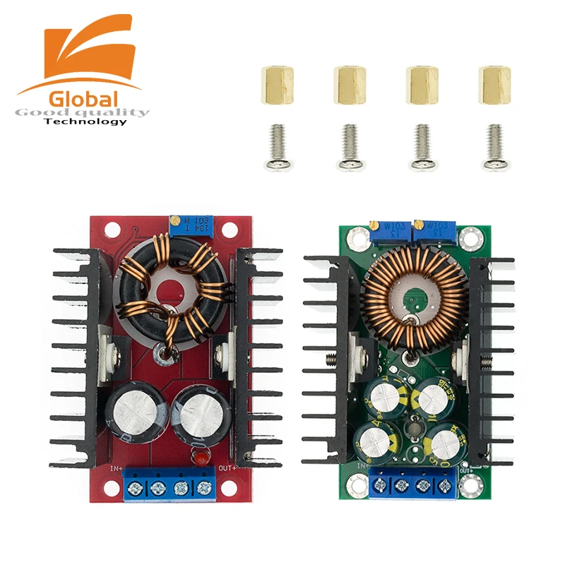 1 шт. DC 9A 300 Вт 150 повышающий преобразователь понижающий 5-40 В до 2-35 модуль питания