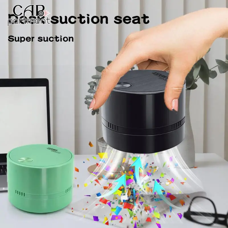 

Easy To Operate Wireless Mini Vacuum Cleaner Durable Mini Corner Table Dust Collector Universal Desktop Vacuum Cleaner Portable