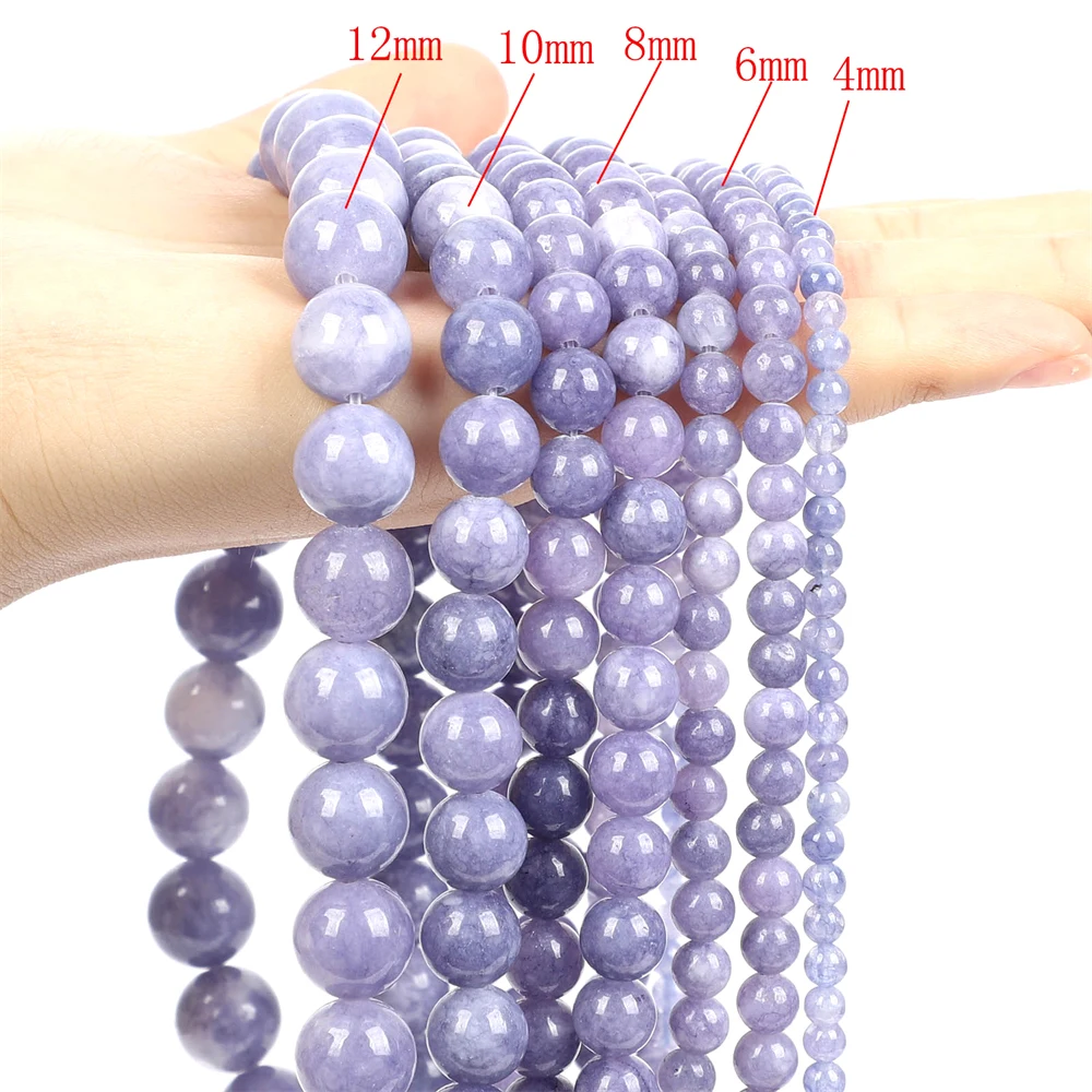 Natural Chrysanthemum Stone Beads Silicified Coral Jade Beads for DIY Jewelry Making Beauty Flowers Necklace Bracelet  Bead images - 6