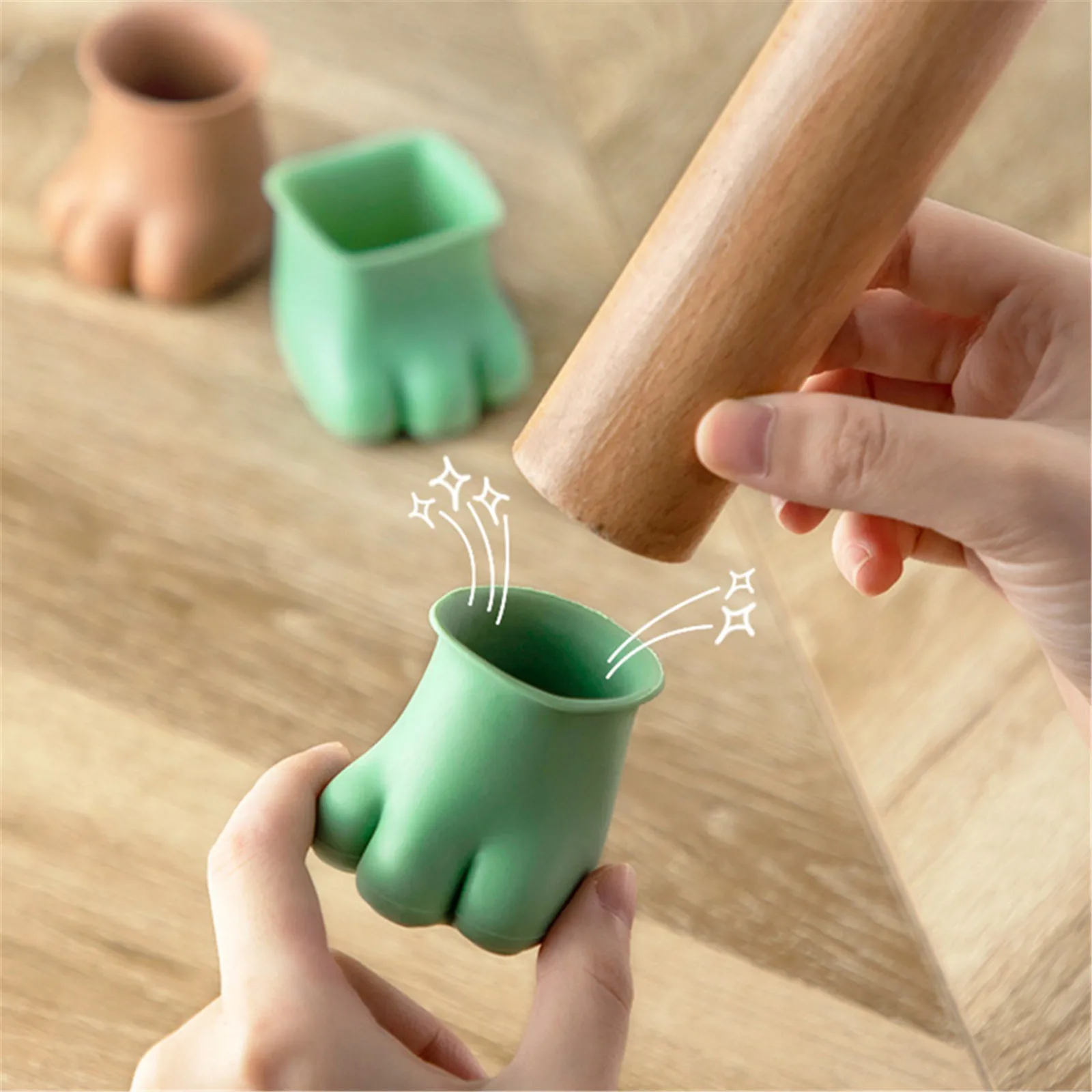 4 шт. нескользящие накладки на ножки стула и пола |