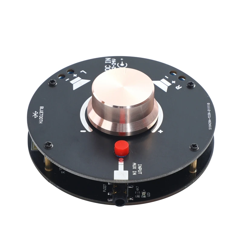 

DC18V~DC24V 2A TPA3116 Digital Bluetooth Power Amplifier Board D-50B Class D Digital Deluxe Power Amplifier Board