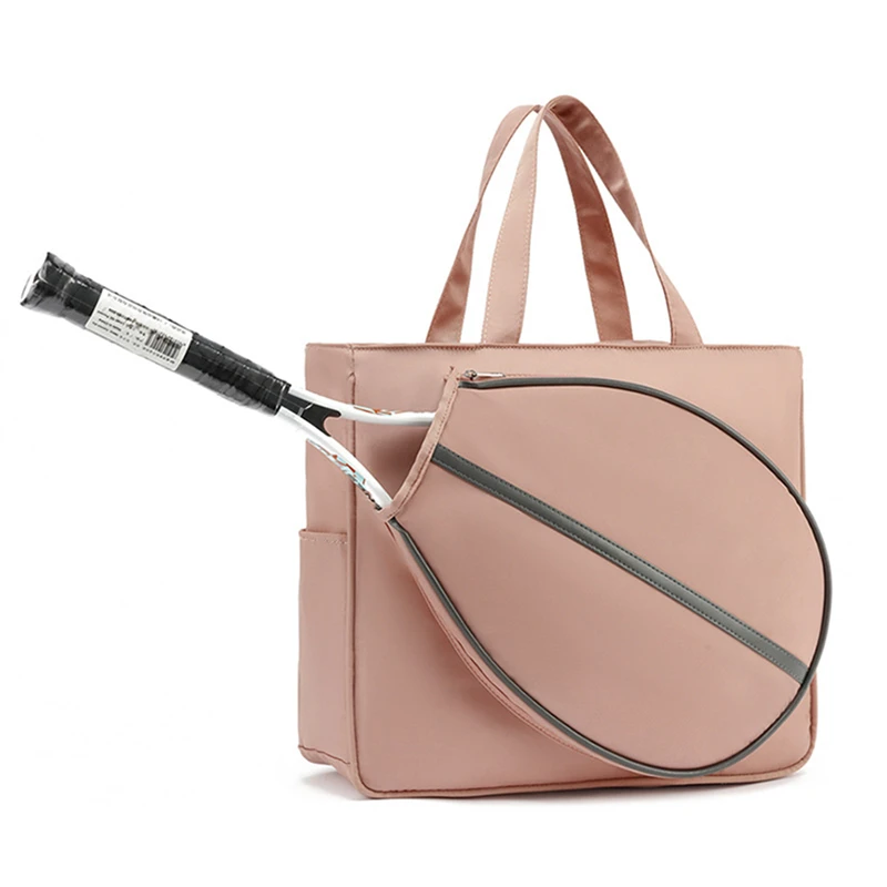 

2023 Tennis Bag Portable Shoulder Sports Bag Fitness Badminton Bag Women Tennis Racket Bag Female Tennis Handbag Women Gym Pack