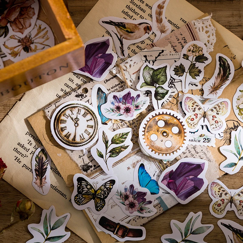 

Наклейка на память в стиле ретро, 46 цветов