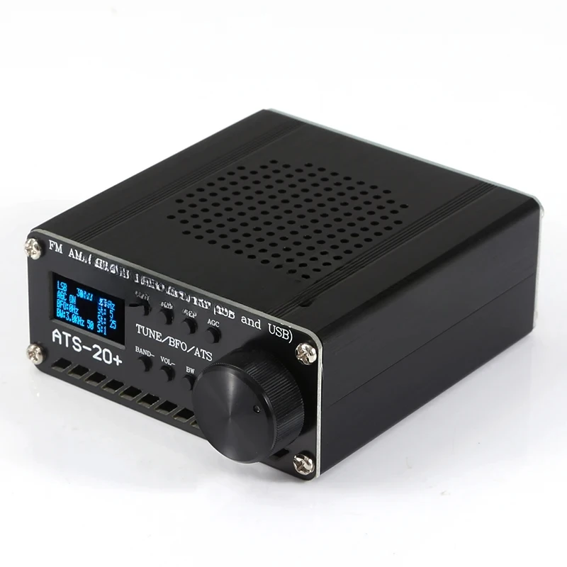 Новинка флейф + Plus ATS20 V2 SI4732 FM AM (MW & SW) SSB (LSB и USB) с батареей антенной динамиком