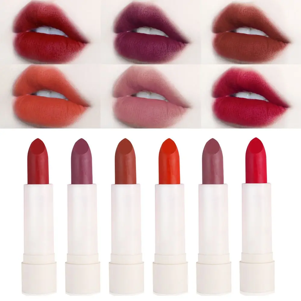 

Makeup Red Lip Tint Waterproof Longlasting Lip Balm Matte Lipstick Velvet Glossy Nude Lip Gloss