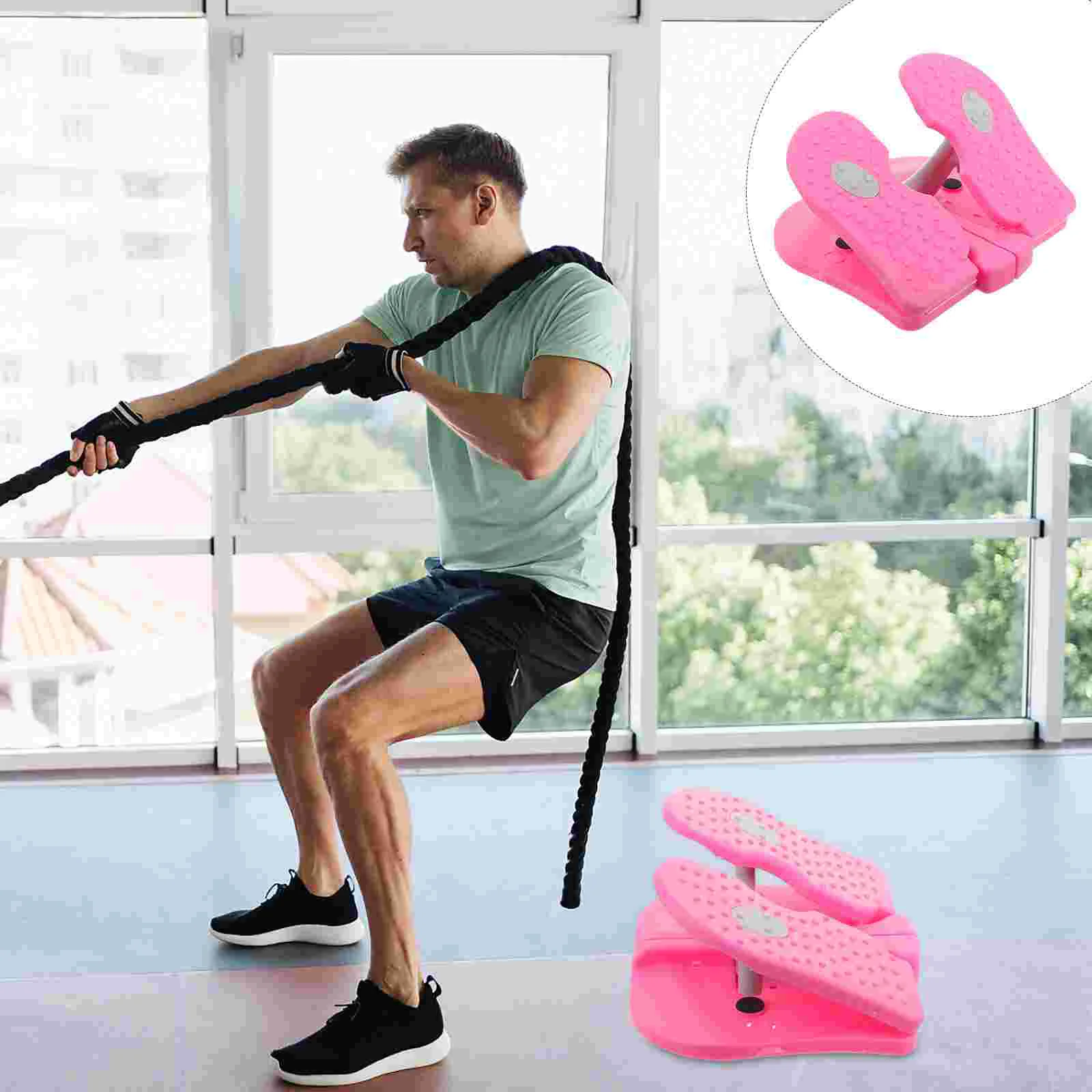 

Stepper Weight Loss Equipment Aerobic Home Mini Pedal Exerciser Fitness Plastic