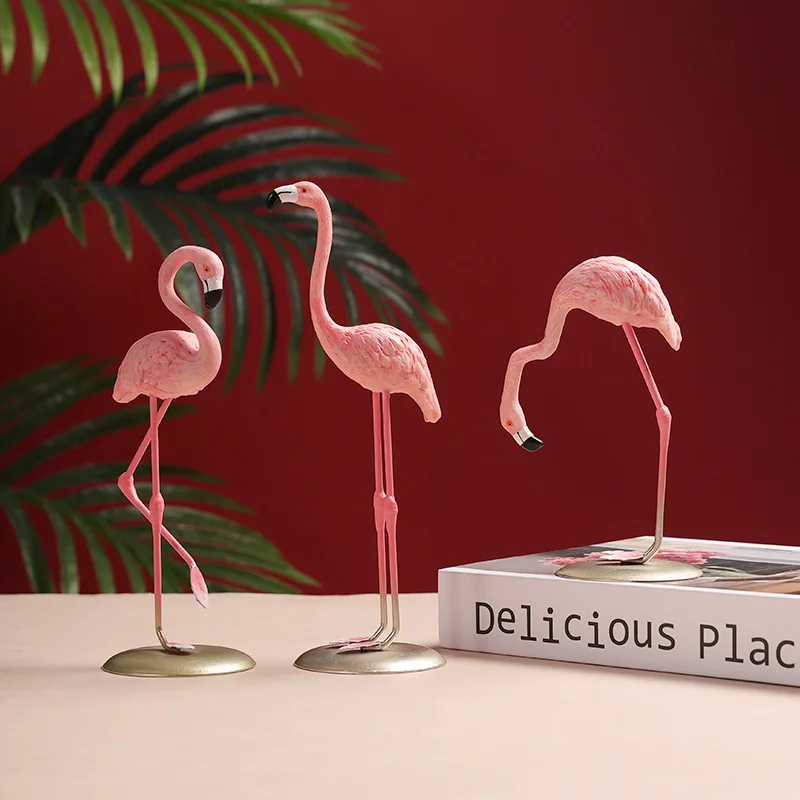 

Home Decorations The Flamingo Desktop Furnishing Articles The Symbol of Courage and Good Love Resin The Beauty OF Life